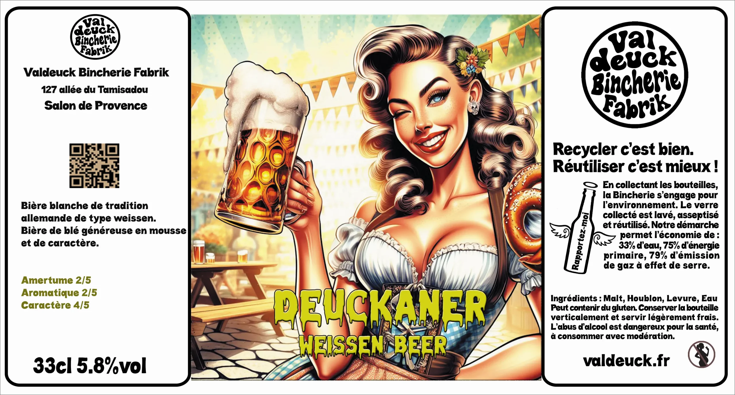 La Deuckaner (33cl) valdeuck bincherie fabrik salon de provence