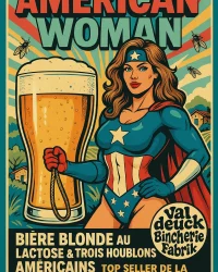 Bière blonde au lactose, dotée d’une robe dorée. Ses arômes sont apportés par des houblons américains qui développent une belle aromatique de fruits tropicaux. Bière onctueuse et peu amère.