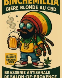 Potion brassée localement et sans arômes ajoutés. Cette bière blonde titre à 5.8% et est un savant mélange de malt d’orge de houblons et de CBD soigneusement sélectionné. Ses arômes floraux et herbacés vous surprendrons. A découvrir…