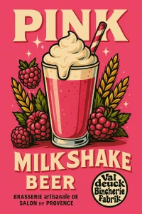 La Pink - Bière de type Milkshake aux fruits